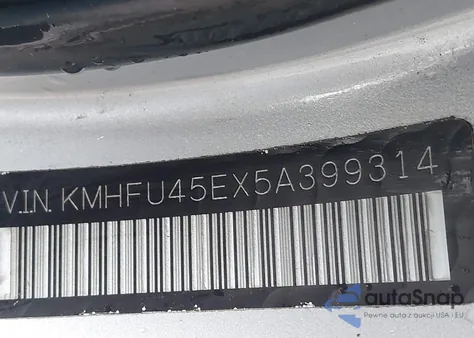 2005 Hyundai Xg350 L z USA, uszkodzony, nr VIN KMHFU45EX5A399314